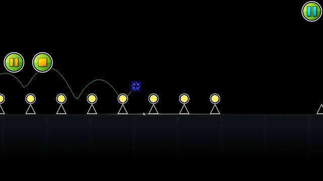 Играем в Geometry Dash смотреть онлайн