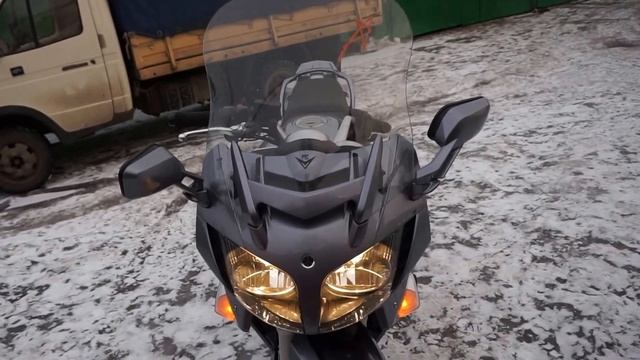 Мой рабочий день. Yamaha FJR 1300 A, год выпуска 2007, пробег 64 000 км смотреть онлайн