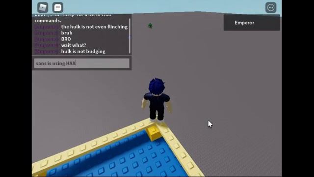 Roblox Studio Battles (Sans vs. The Hulk) смотреть онлайн