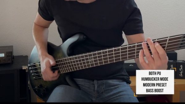 Spector NS Dimension MS 5 - Sound Demo (no talking)