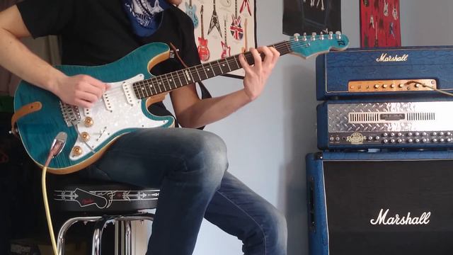 Plexi 18W SRV Tone Test смотреть онлайн