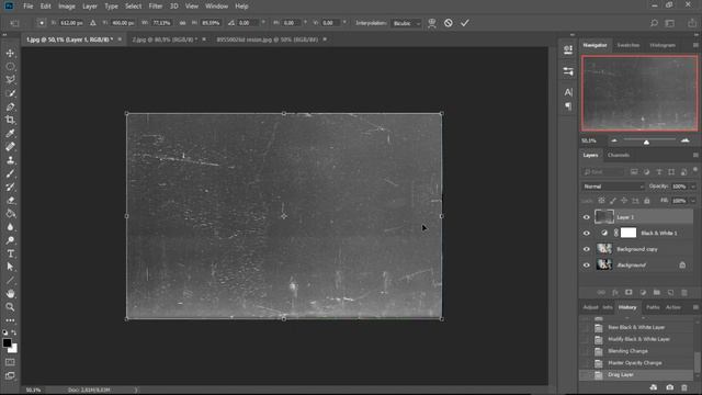 Old Photograph Texture in Photoshop смотреть онлайн