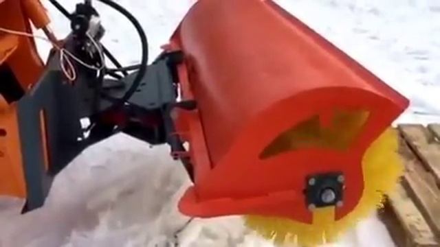 Щётка дорожная на минипогрузчик смотреть онлайн