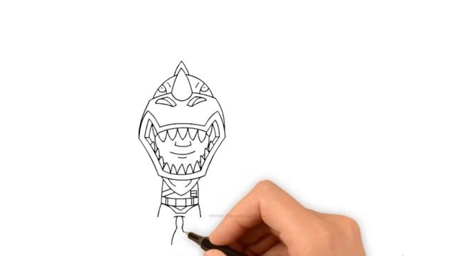 Как нарисовать скин Фортнайт Рекс | Fortnite Rex смотреть онлайн