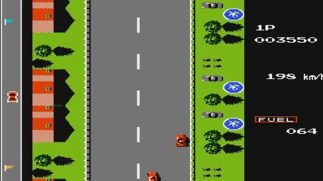OLD GAMES | ROAD FIGHTER смотреть онлайн