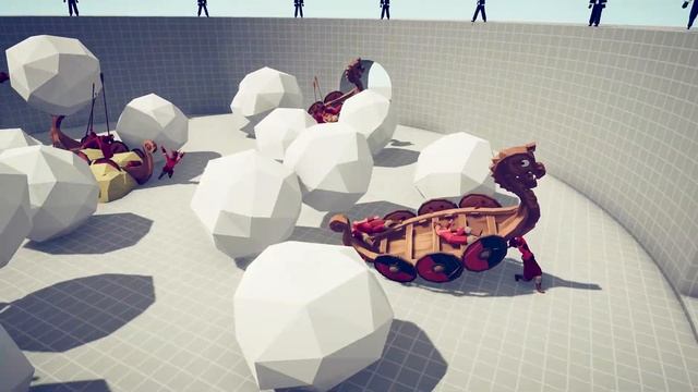 SNOWBALL (SNOW ROLLER) vs EVERY UNIT NO ESCAPE Part 1 | TABS - Totally Accurate Battle Simulator смотреть онлайн