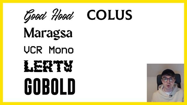 Top 10 Free Fonts in 2021 смотреть онлайн