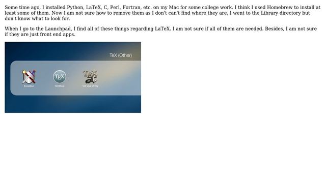 Apple: How do I find and remove compilers on my Mac? смотреть онлайн