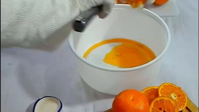 Fresh Orange Juice With Hand Blender смотреть онлайн