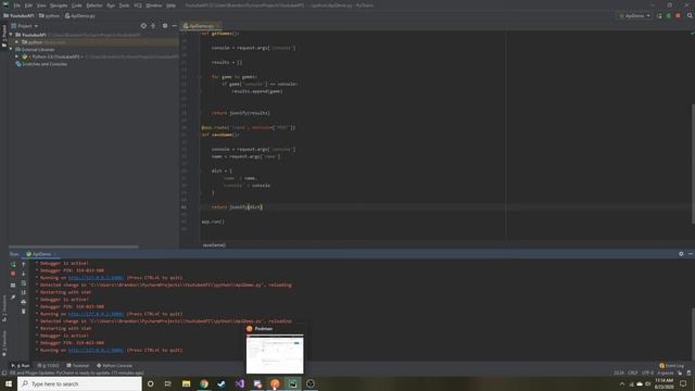 Post Method with our API in Python and Flask! - Python API Tutorial Part 2 смотреть онлайн
