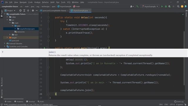 CompletableFuture in Java 8 - (Part 1) смотреть онлайн