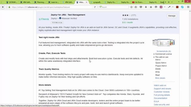2. Install Zephyr add-on for JIRA Cloud - A test management tool смотреть онлайн