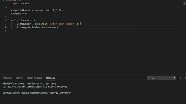 Introduction to python programming in SHONA - Basic guessing game смотреть онлайн