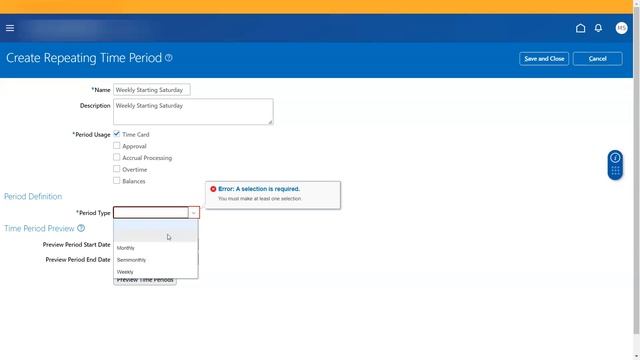 Repeating Time Periods -Absence Management Oracle Fusion HCM смотреть онлайн