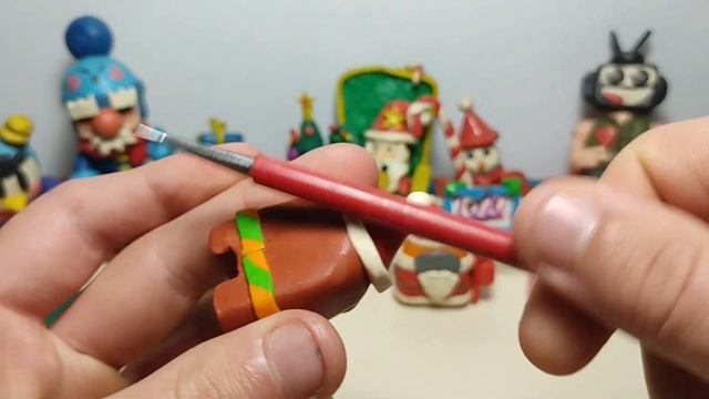 Лепка Амонг Ас Лепка из ПЛАСТИЛИНА!Among Us Clay Figures Sculpt! ClayHobby №50??