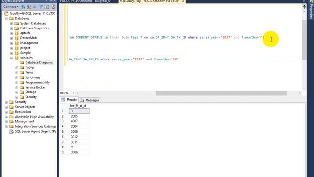 Database Application in urdu/hindi part 16 (How to find Fee Defaulter in record using subquery ) смотреть онлайн