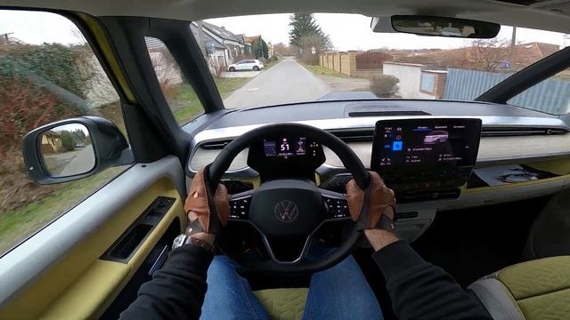2023 Volkswagen ID. BUZZ | POV test drive смотреть онлайн