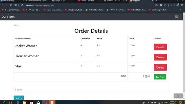 Simple Shopping WebSite in PHP OOP framework смотреть онлайн