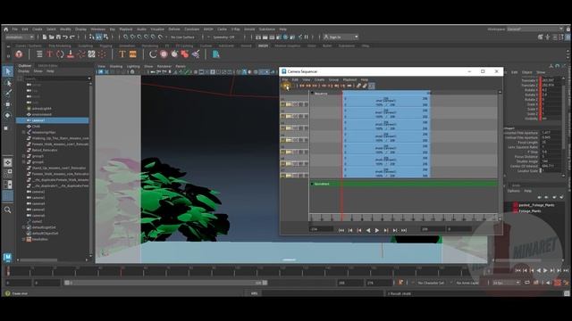 MAYA : CAMERA SEQUENCER  #maya, #render, #cg , #VFX , #particles, #animation