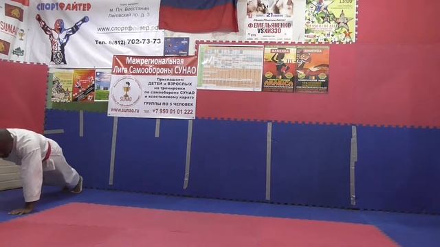 Norme - Pompes Avec Deplacements De Cote_Норматив - Отжимания с перемещением в сторону