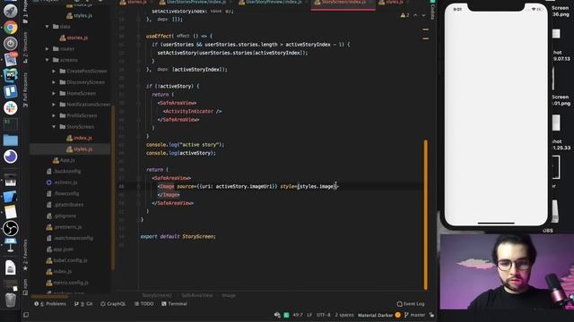 LIVE coding: Instagram Clone in React Native from scratch [Part 3] смотреть онлайн
