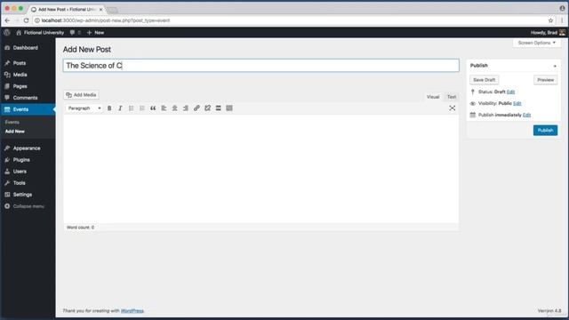 Custom Post Types wordpress english tutorial смотреть онлайн