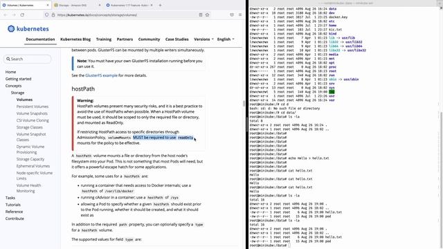 22 - Volumes в Kubernetes - Часть 2. Volumes типов hostPath и awsElasticBlockStore смотреть онлайн