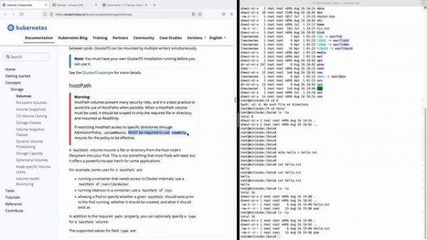 22 - Volumes в Kubernetes - Часть 2. Volumes типов hostPath и awsElasticBlockStore