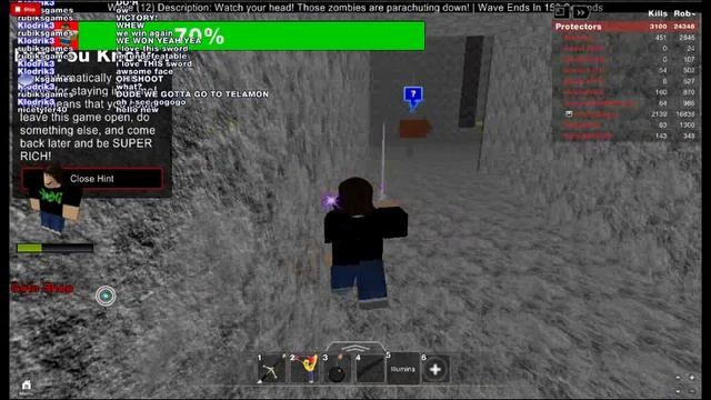 ROBLOX-Protect Telamon from zombies-Episode 1 смотреть онлайн