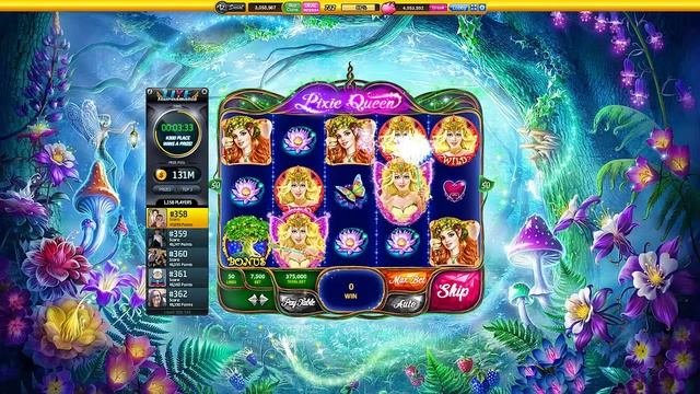 Slotomania Slot Machines - NEW GAME Pixie Queen WILD WIN смотреть онлайн