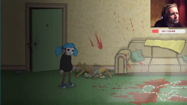 МРАЧНАЯ ИСТОРИЯ САЛЛИ — SALLY FACE (СТРИМ) смотреть онлайн