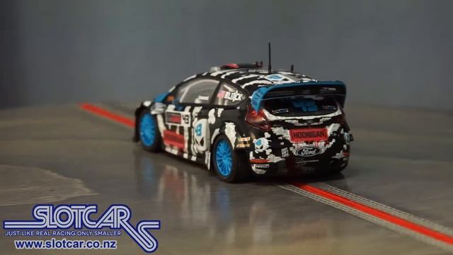 SCX Slot Car Hoonigan Ford Fiesta Block Gymkhana Slotcar A10157 смотреть онлайн