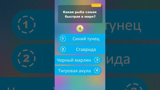 Какая рыба самая быстрая в мире? смотреть онлайн
