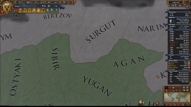 EU4 Cossacks - Great Power Multiplayer #63 - Poor Russia смотреть онлайн