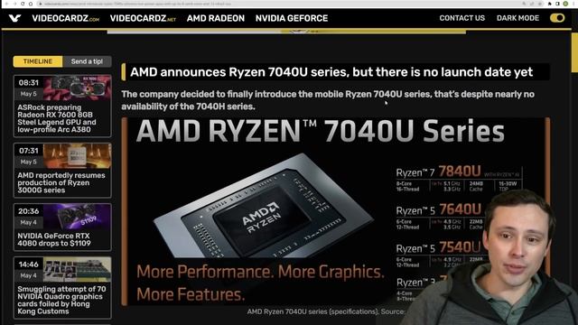 PC HW News! 4060 Ti | 7600XT | 7950XTX | 780M | GPU Price Drops | Jedi DLSS3 Mod | More!