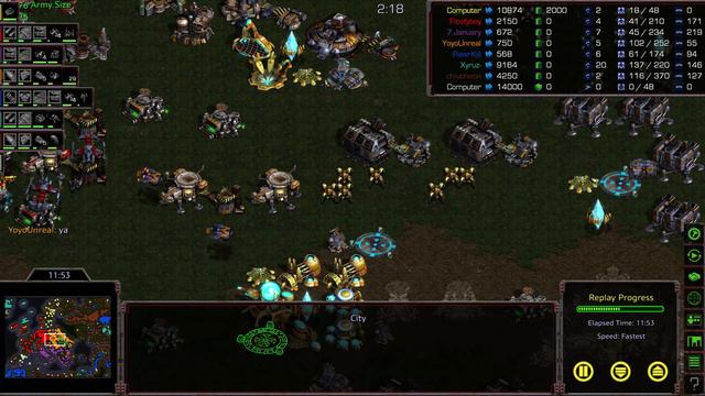 StarCraft: WWII Death in Europe v5.3: Pro Level Game (2017) смотреть онлайн