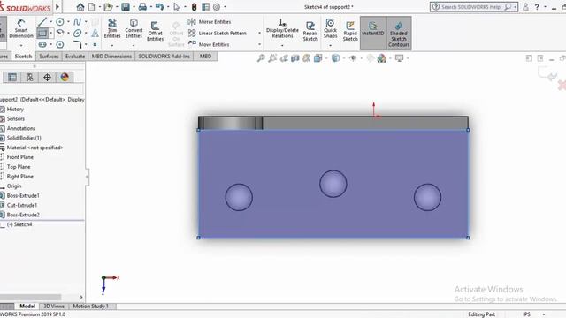 Solidworks project - Clamping mechanism -Exercise -3 смотреть онлайн