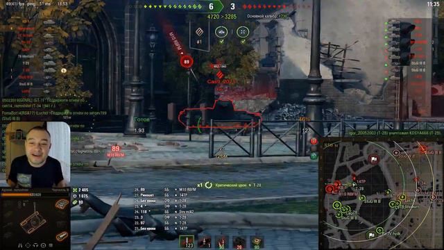 Черчилль 3 - танк для быстрого прохождения рефералки world of tanks смотреть онлайн