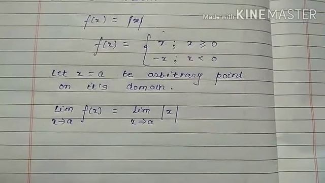 Show that modulus of function is continuous everywhere on its domain. смотреть онлайн