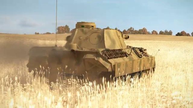 IL 2 TANK CREW // PANTHER VS T-34 смотреть онлайн
