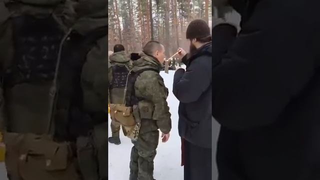Причастие перед боем в зоне спецоперации смотреть онлайн