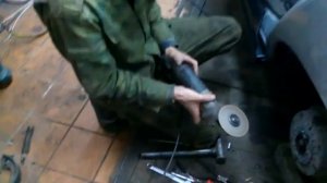 Как установить фальшпороги ваз2110