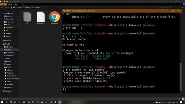 Git 2.1: Practically Explained Git three stage architecture with tracking the Files from CMD смотреть онлайн
