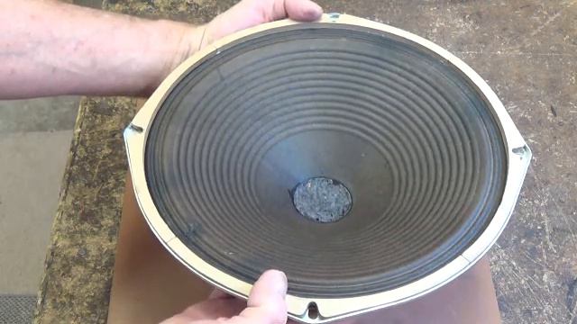 Vintage Speaker Cone Renovation and Repair without Re-Coning смотреть онлайн