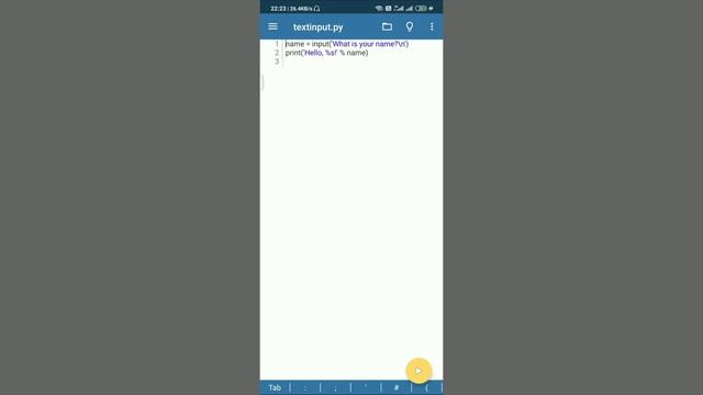 How to run python code on android смотреть онлайн