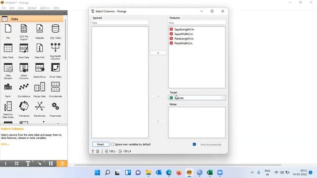 How to build a Decision Tree model in Orange смотреть онлайн