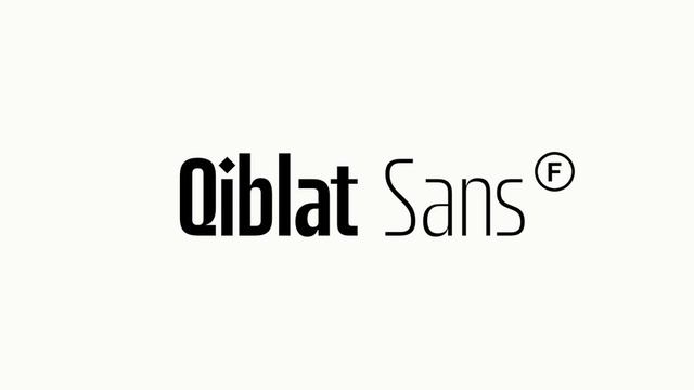 Download Qiblat Sans Font смотреть онлайн