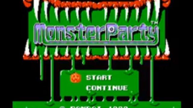 Monster Party (NES) Music - Ending Part 3 смотреть онлайн