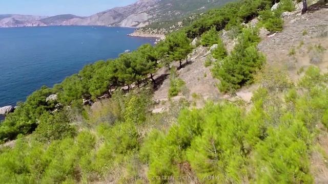 Балаклава, мыс Айя, пляж Инжир: полёт на квадрокоптере