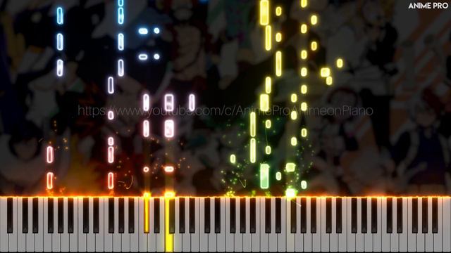 No.1 - Boku no Hero Academia Season 5 OP | DISH// (piano) смотреть онлайн